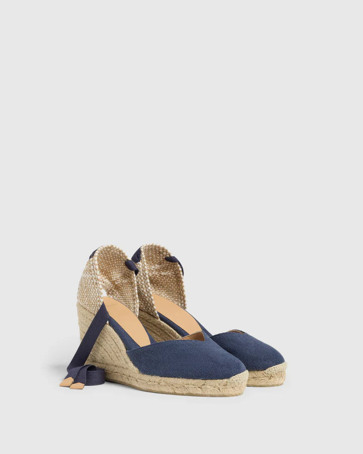 Chiara Wedge Denim Espadrille