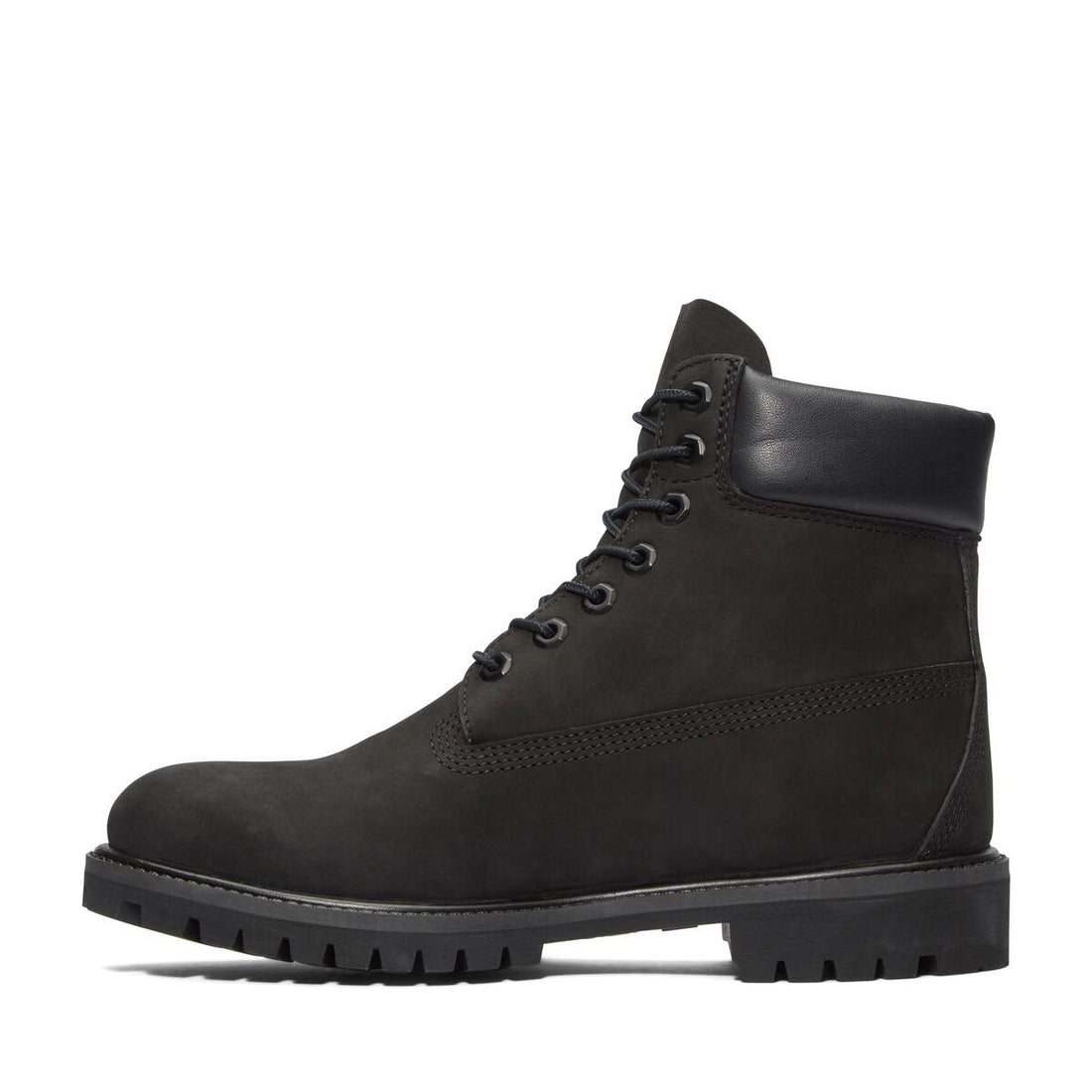 6" Premium Boot Black Nubuck