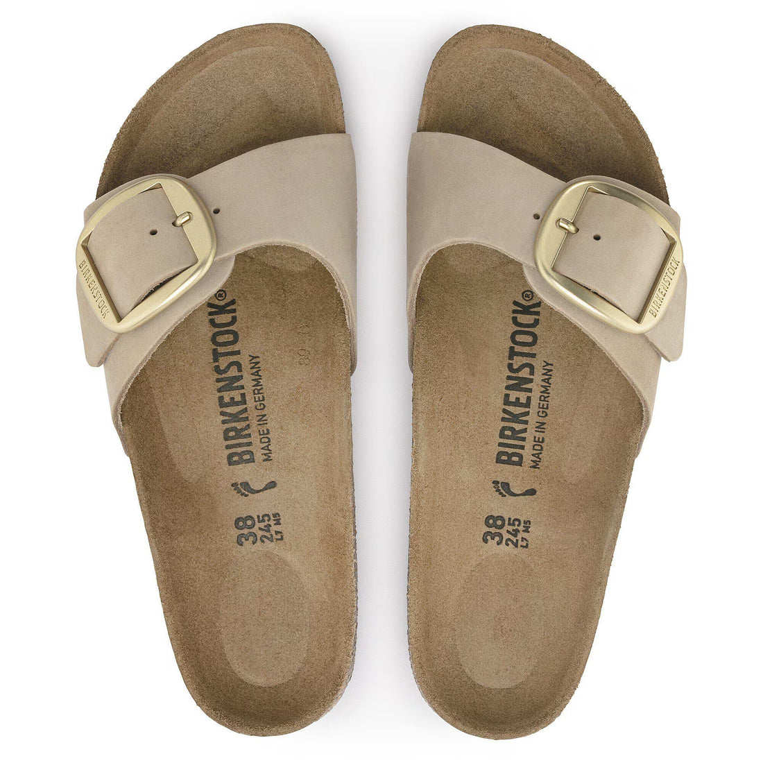 W Madrid Big Buckle Sandcastle Nubuck 1024140