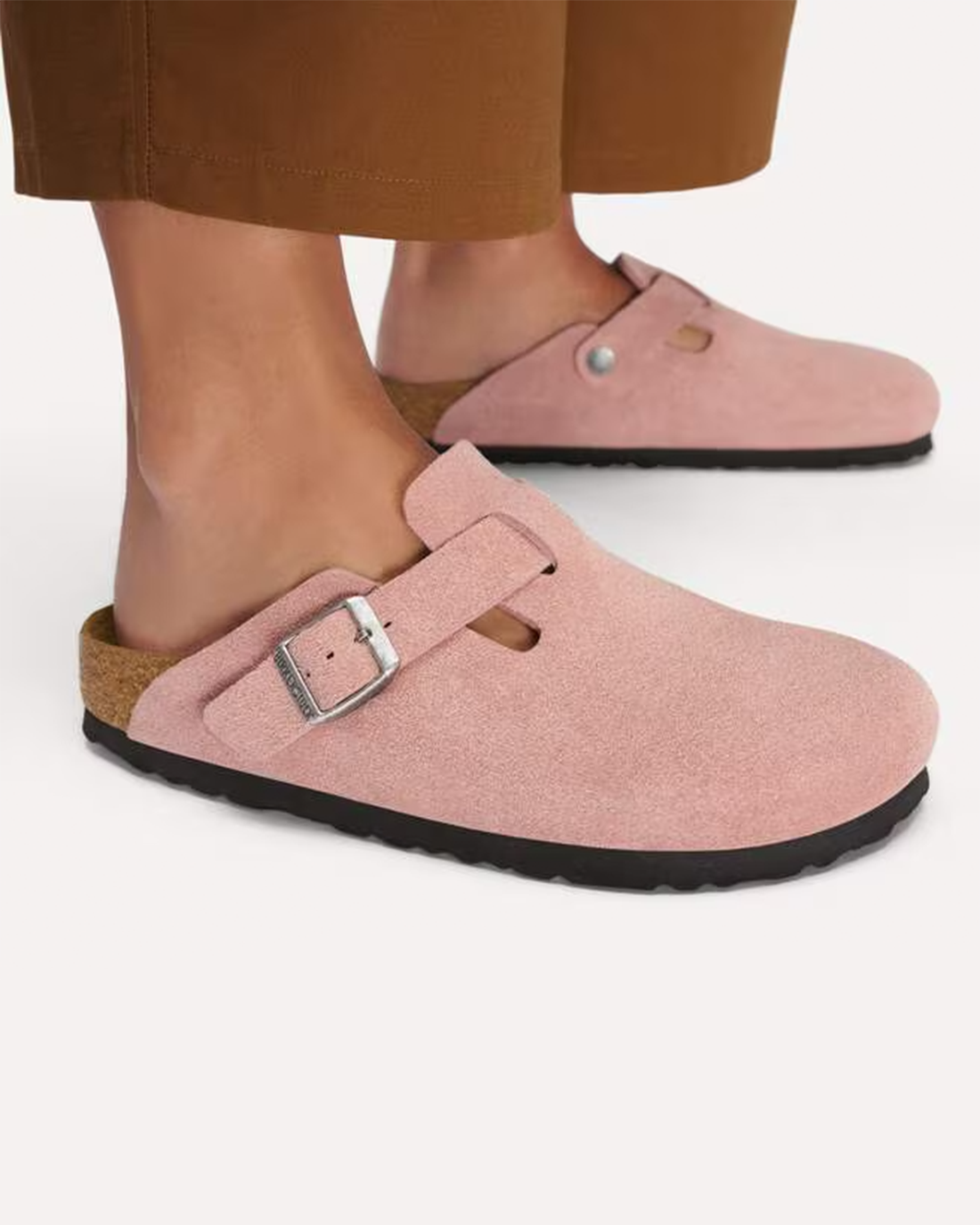 W Boston Pink Clay Suede/Leather 1031618
