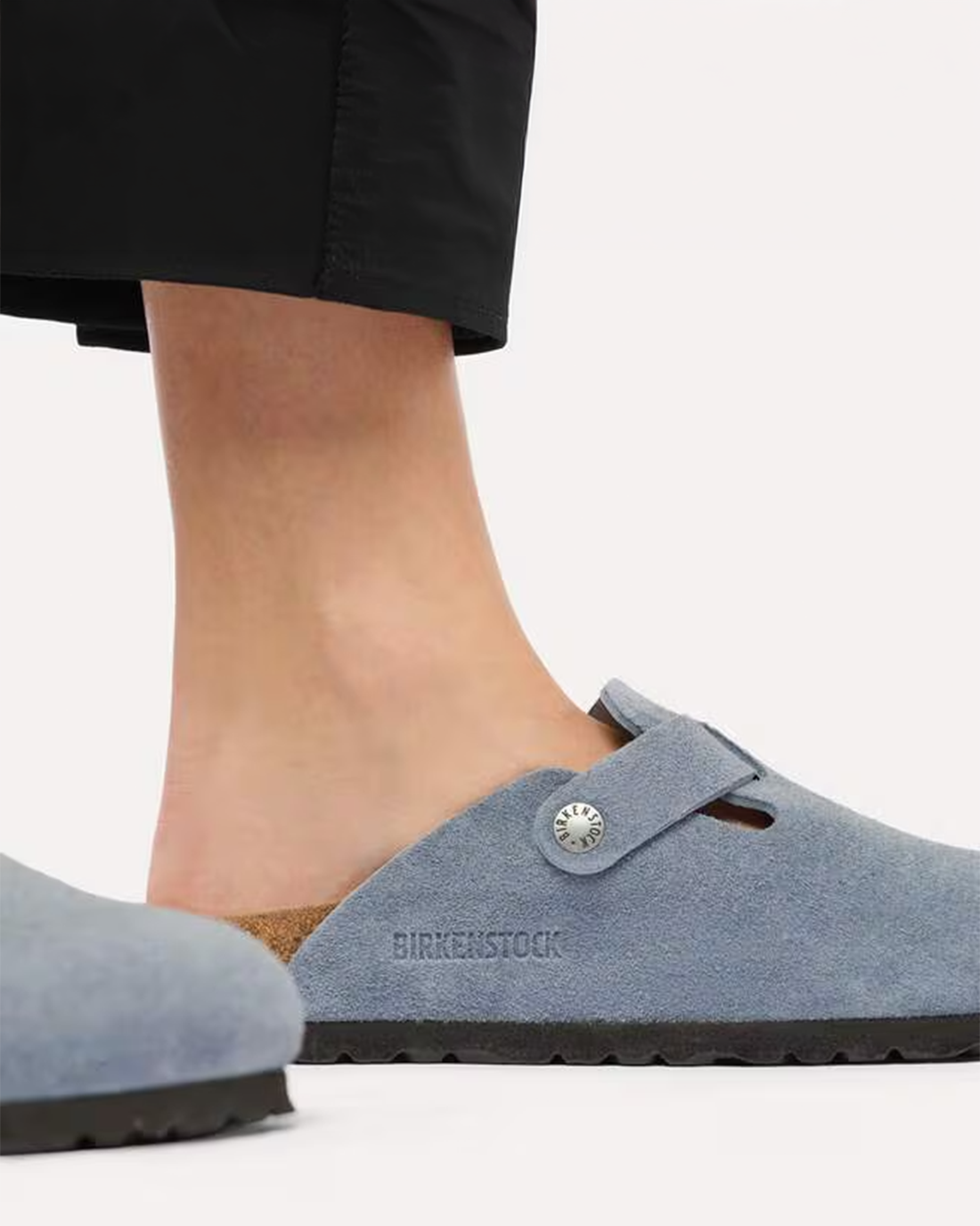 W Boston Stone Blue Suede/Leather 1032771
