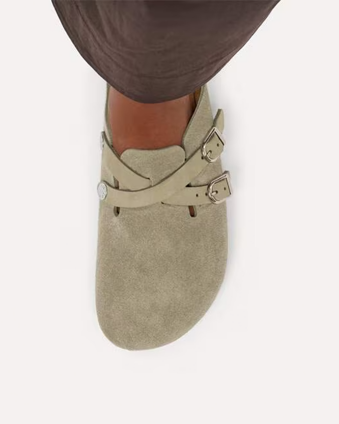 W Blair Suede Leather Taupe Suede/Leather 1032884