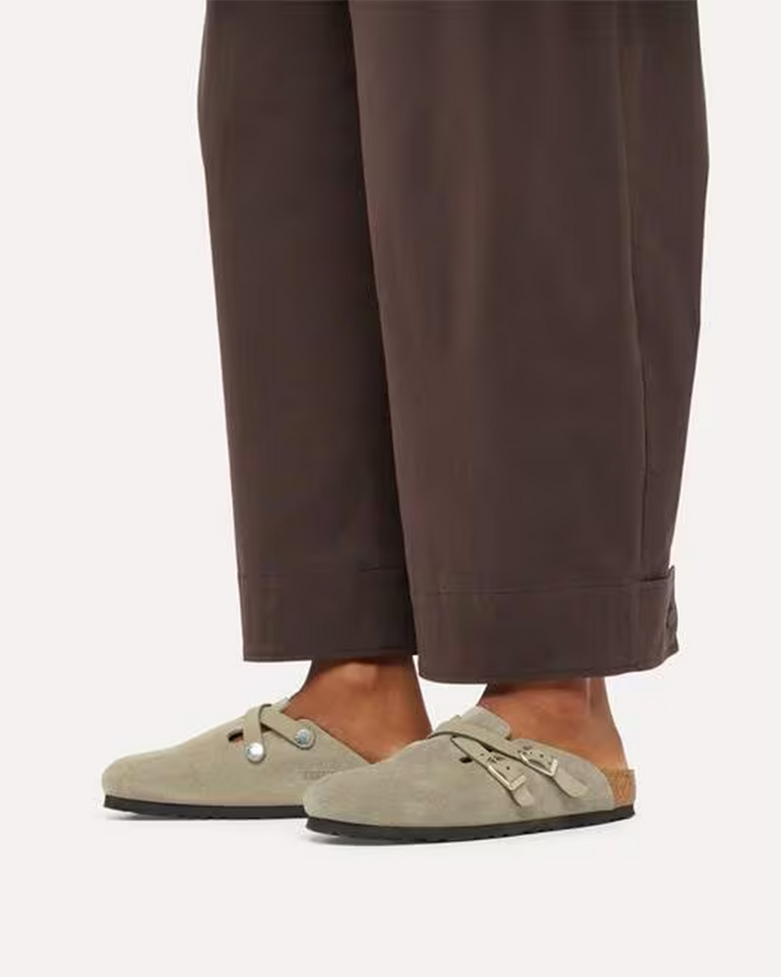 W Blair Suede Leather Taupe Suede/Leather 1032884