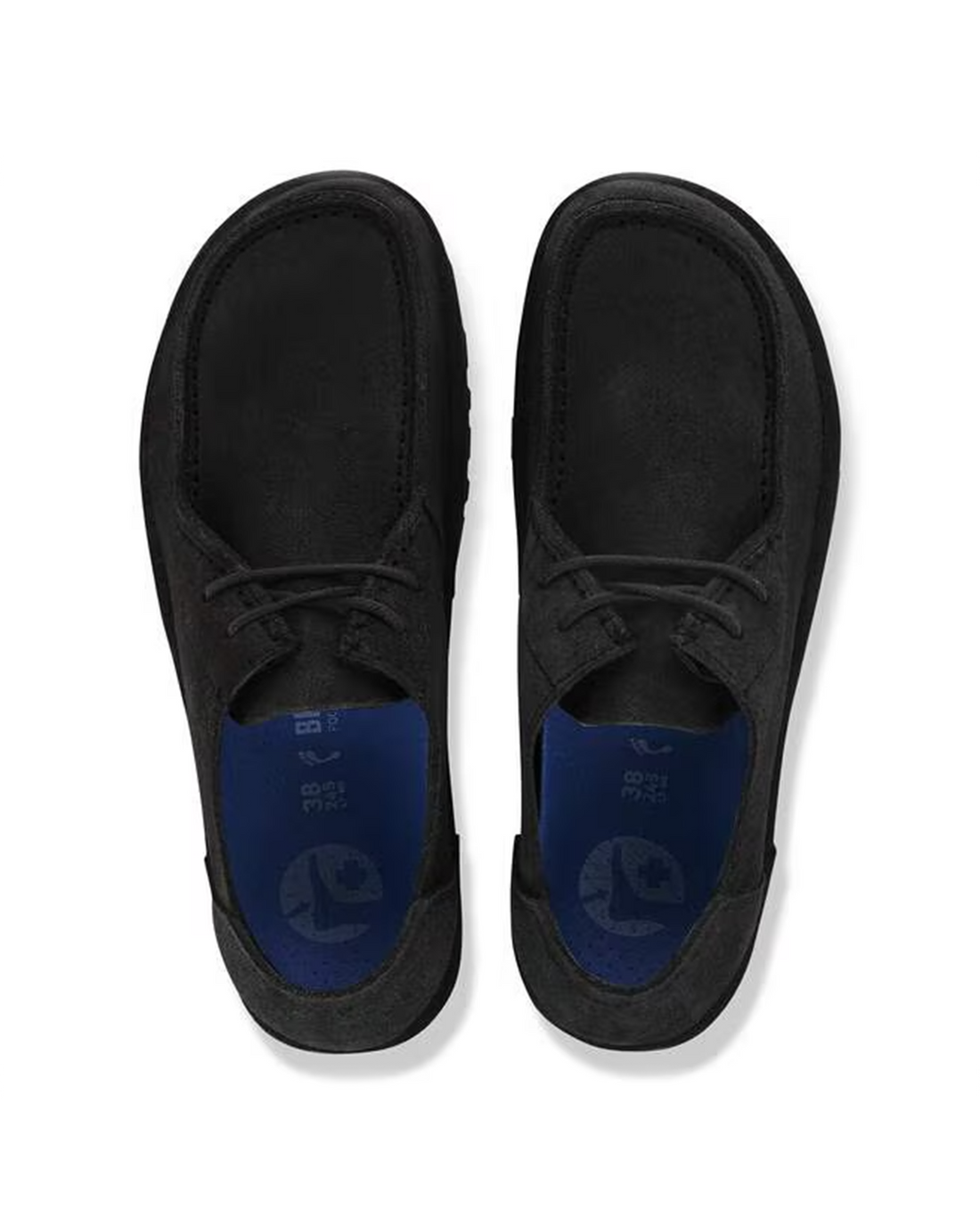 M Utti Lace  Black Suede/Leather 1034385
