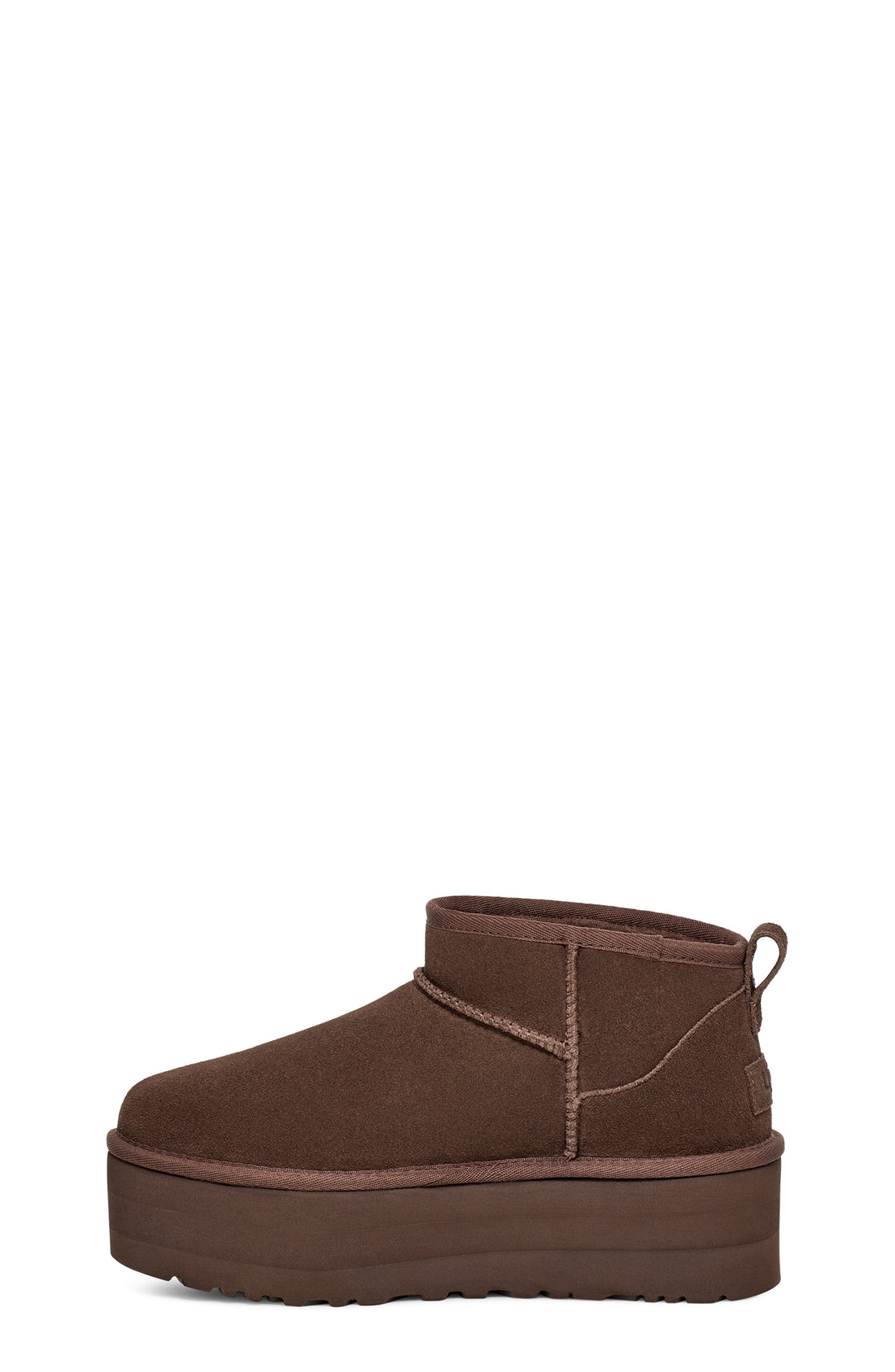 W Classic Ultra Mini Platform Burnt Cedar Suede