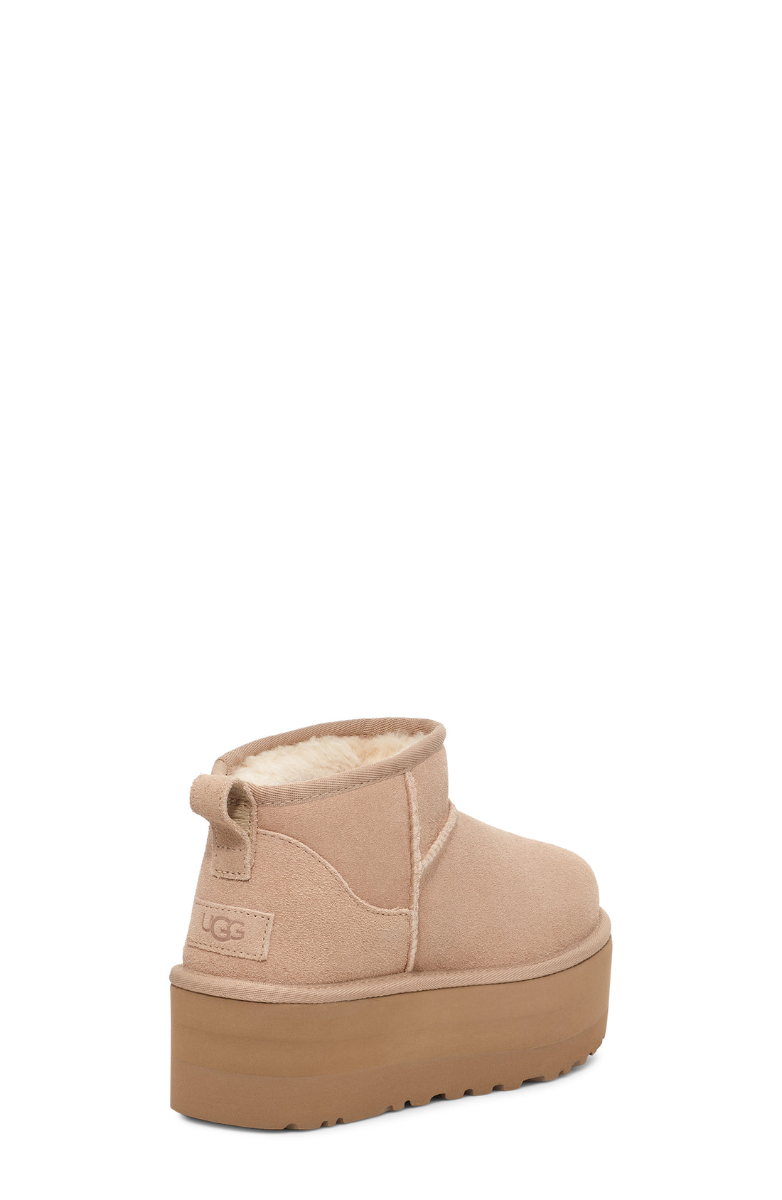 W Classic Ultra Mini Platform Sand Suede