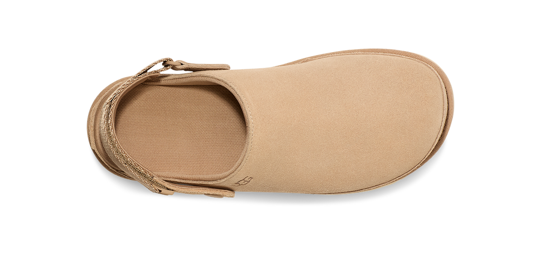 W Goldenstar Clog Sand Suede