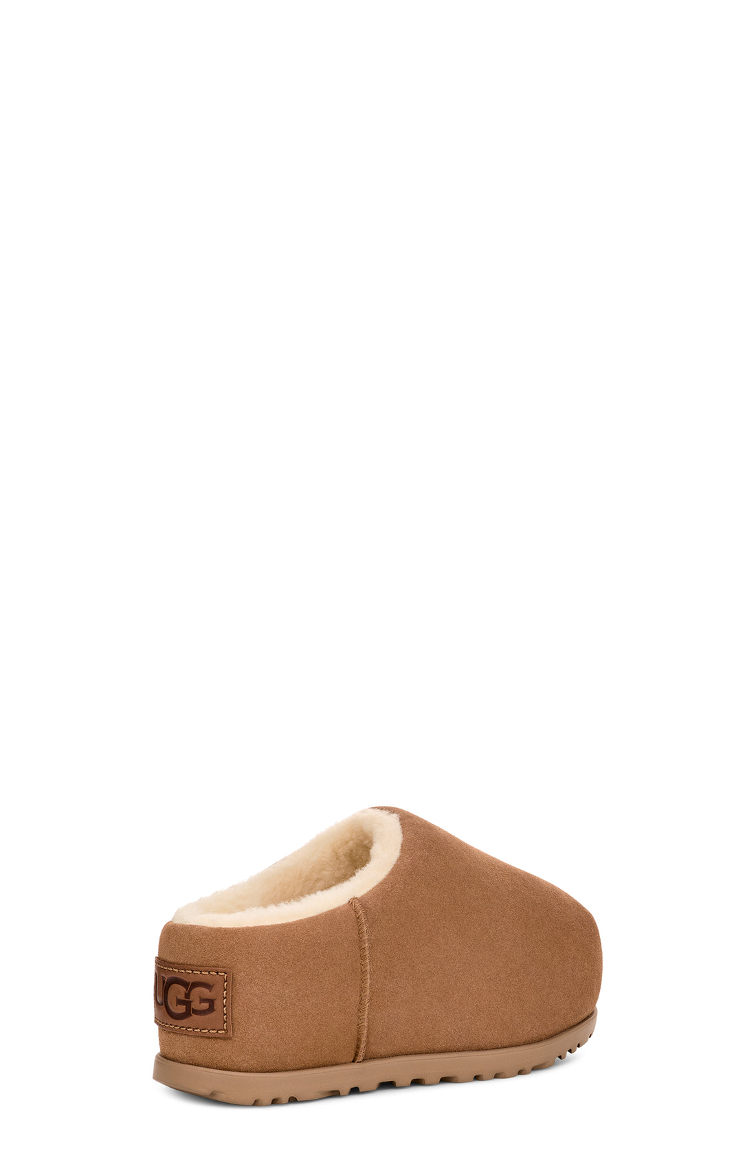 W Pumped Slide Chestnut Suede