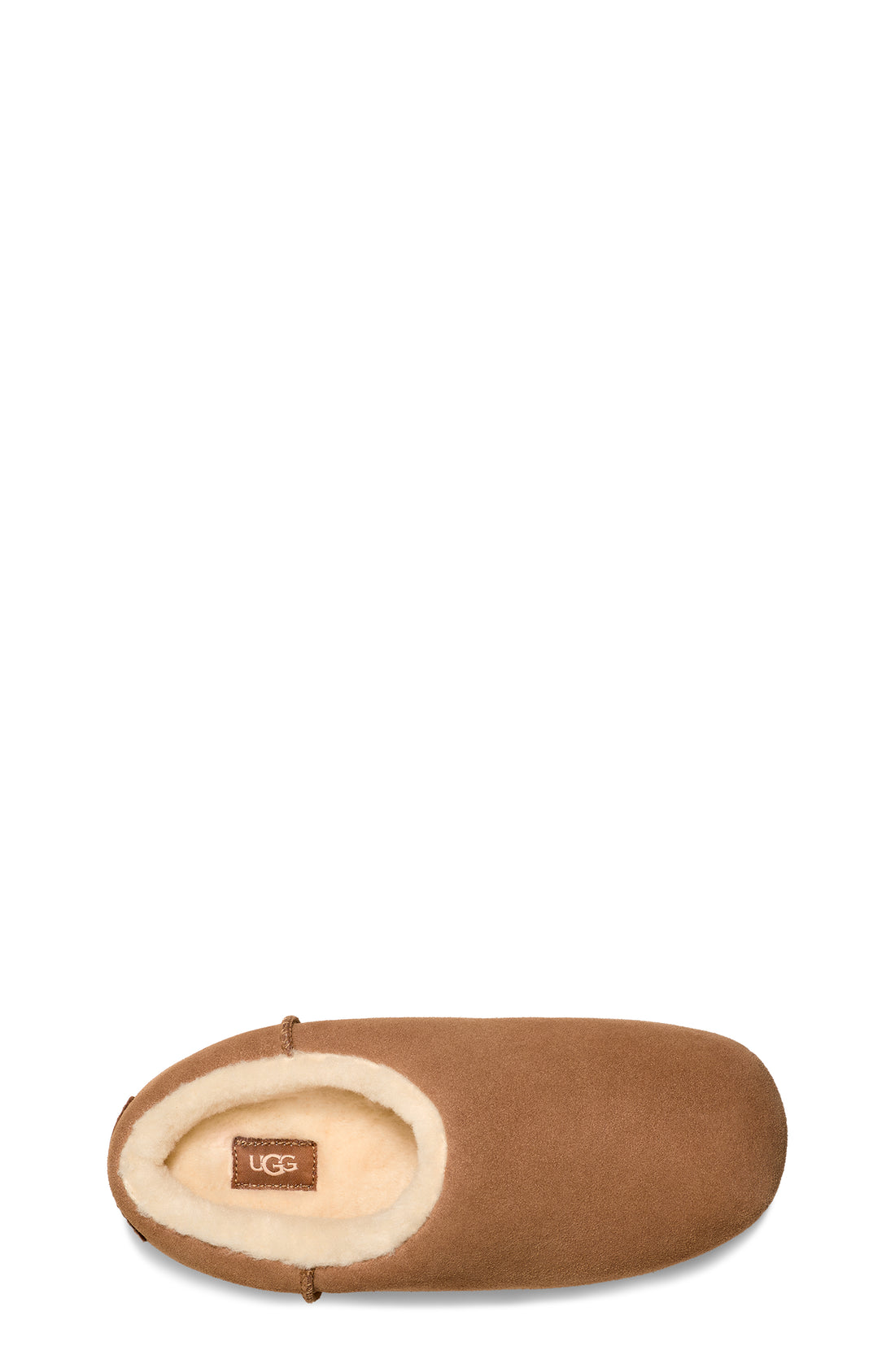 W Pumped Slide Chestnut Suede