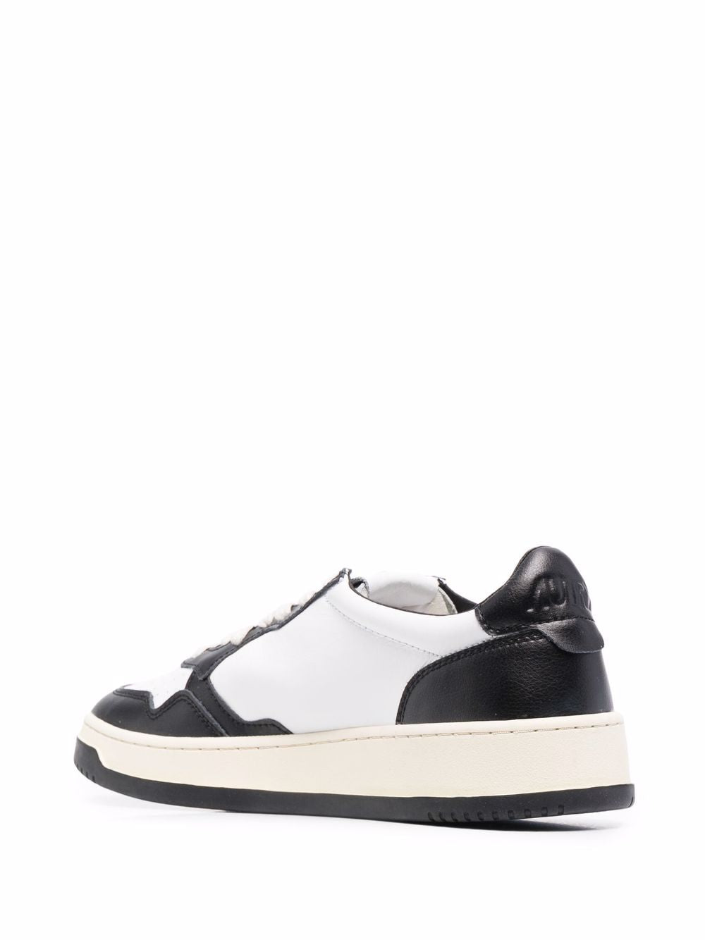 Medalist Low Man White/Black Leather