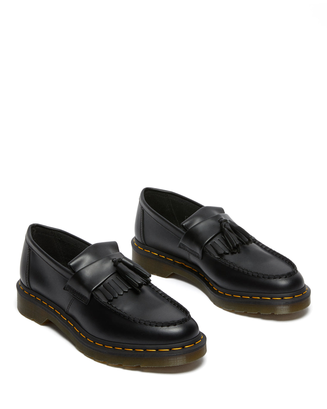 M Adrian Loafer Black Smooth Leather