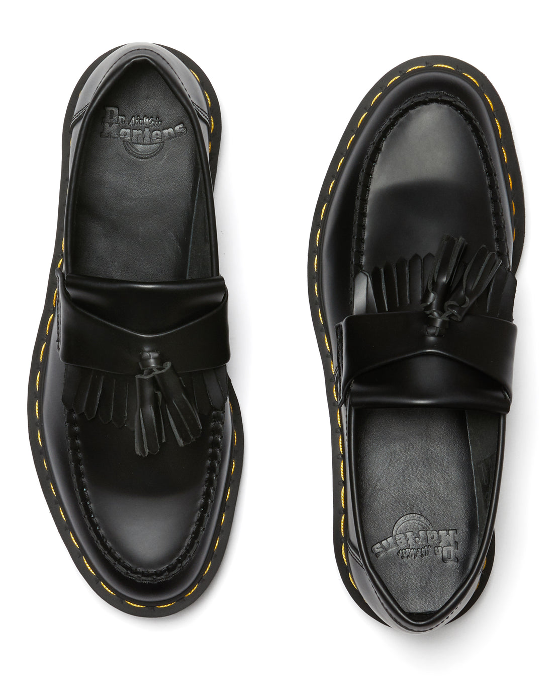 M Adrian Loafer Black Smooth Leather