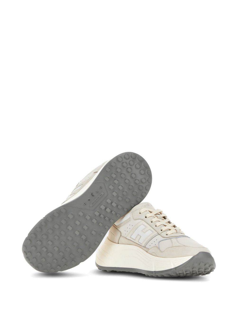 W Hyperlight Sneaker Nude Leather/Textile