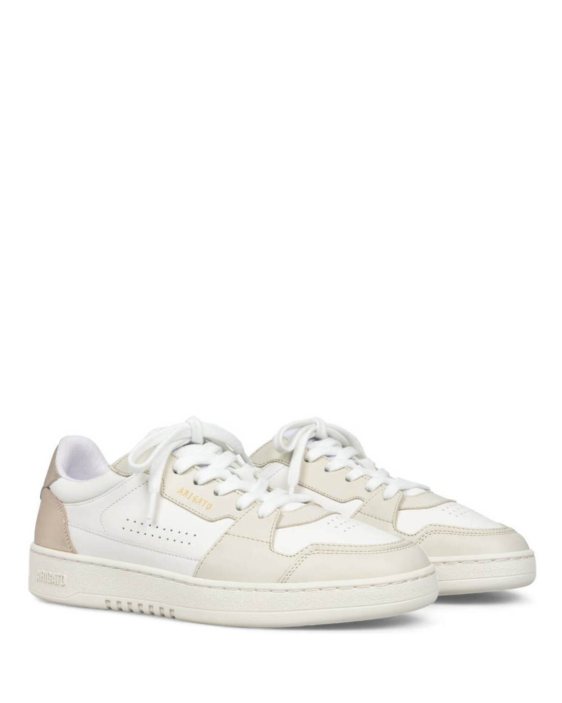 Dice Lo Sneaker White/Gold Leather/Suede