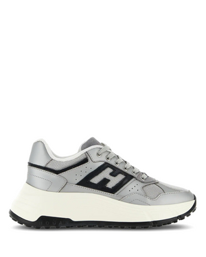 W Hyperlight Sneaker Silver Leather/Textile
