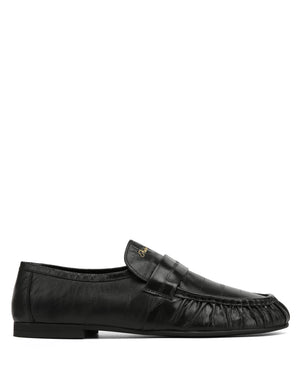 The Wall Street Loafer Black Eel