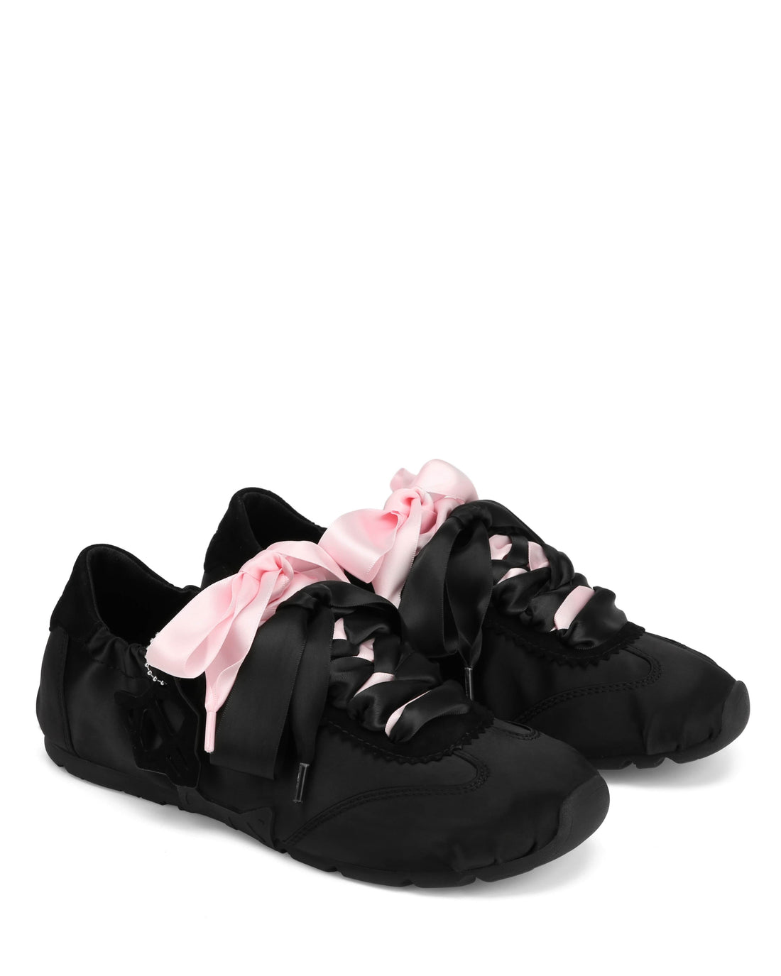 Adorable Black Satin