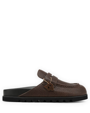 Cord Brown Tumble Leather