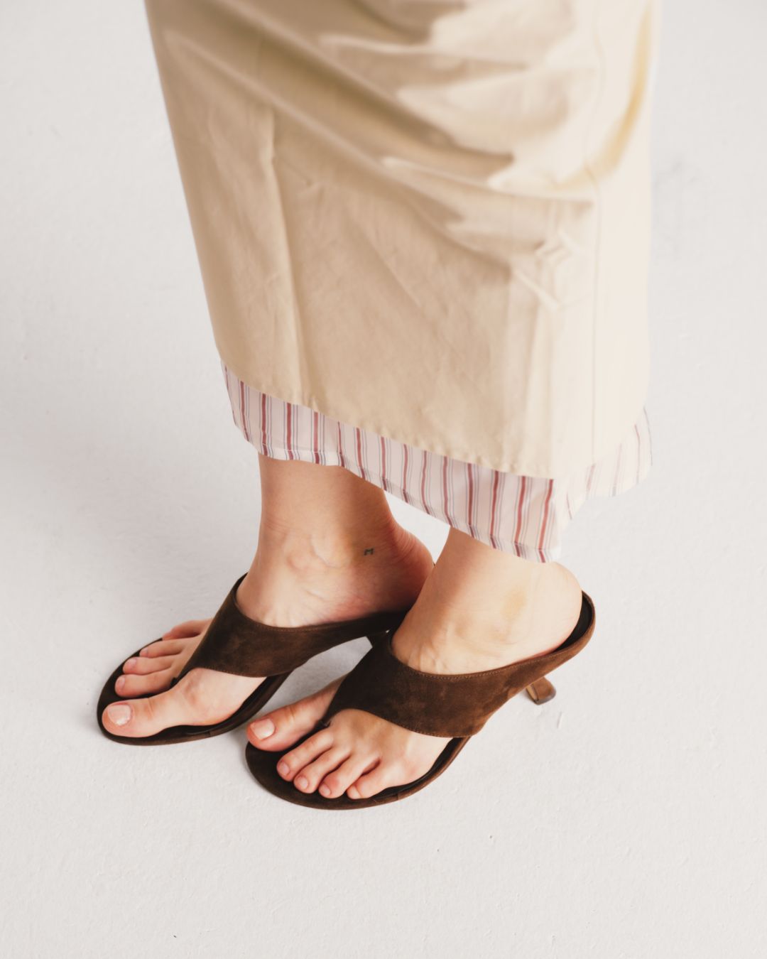 Mercer Brown Suede