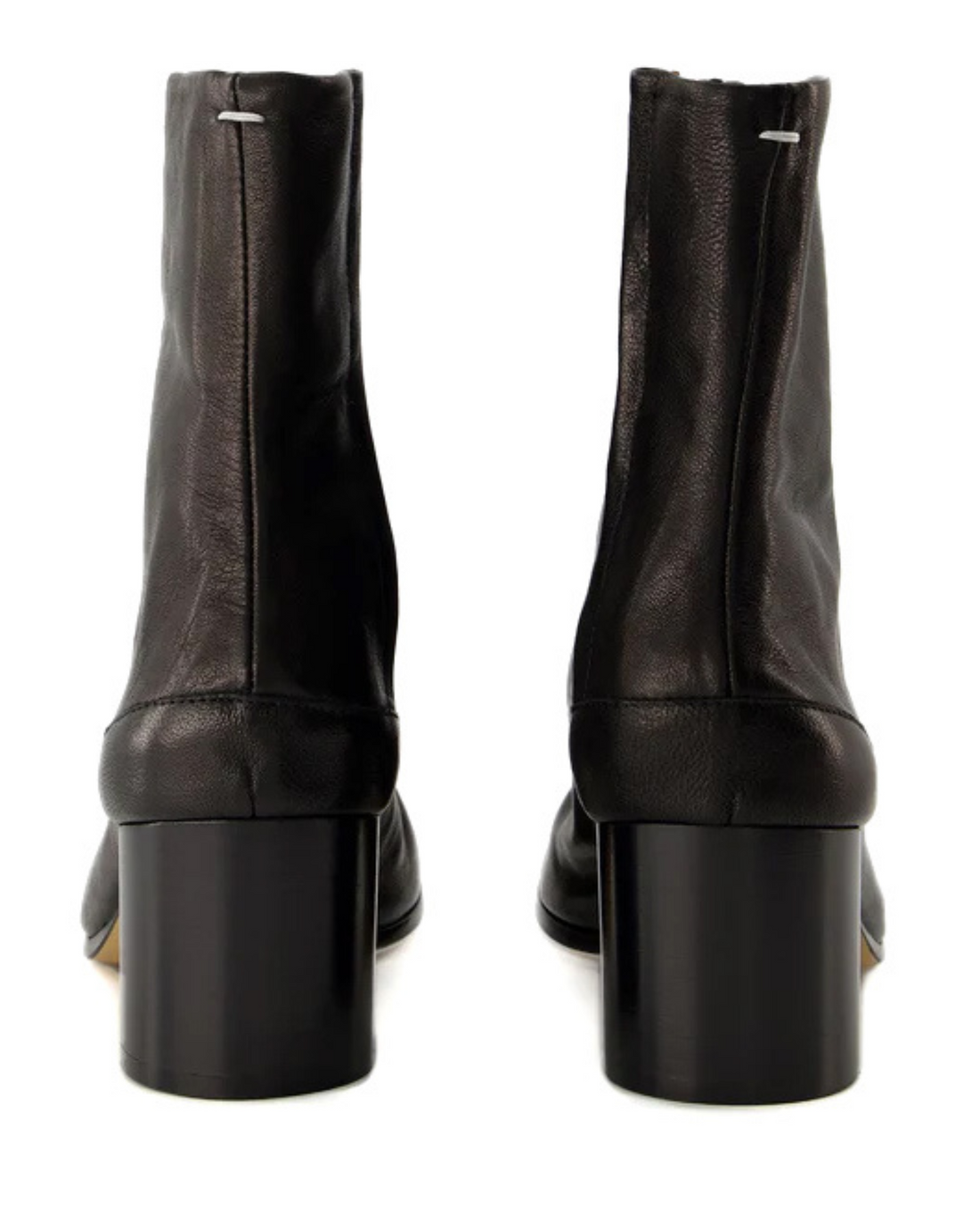 Tabi Ankle Boots H60 Black Calf Leather