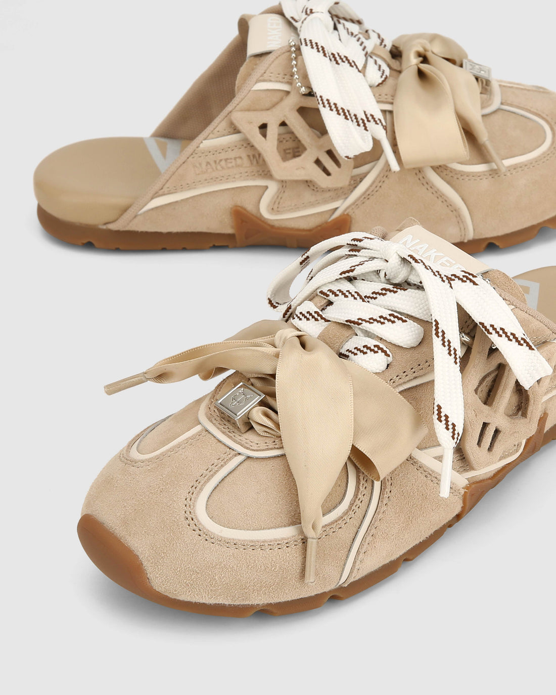 Admire Off White Suede