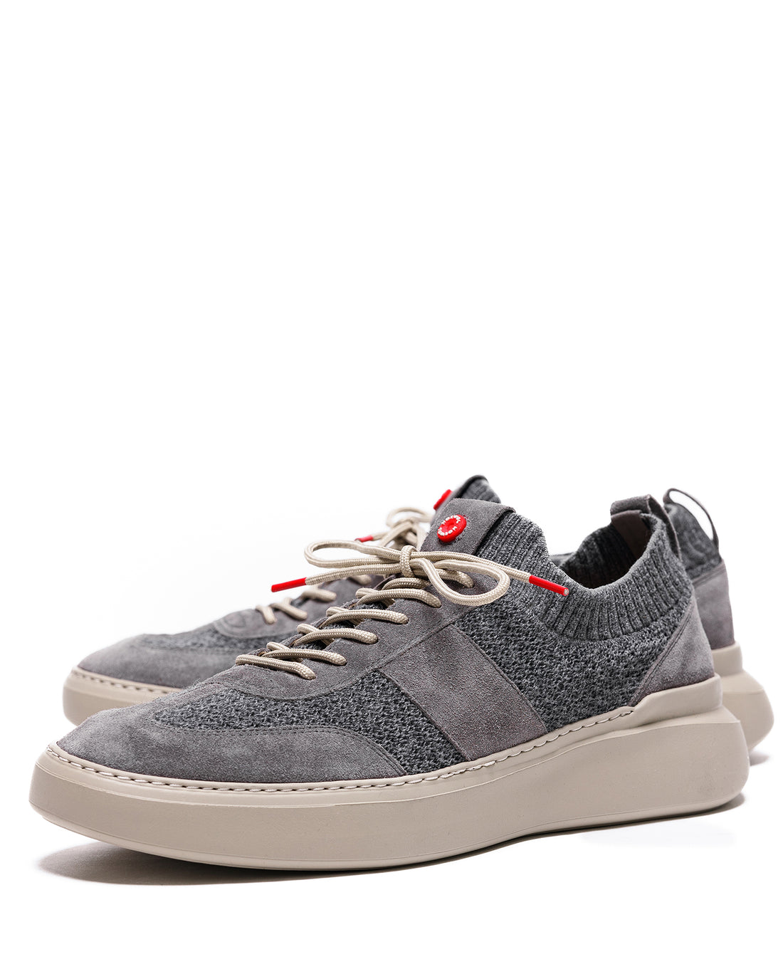 Ronda Knit/Suede Grey