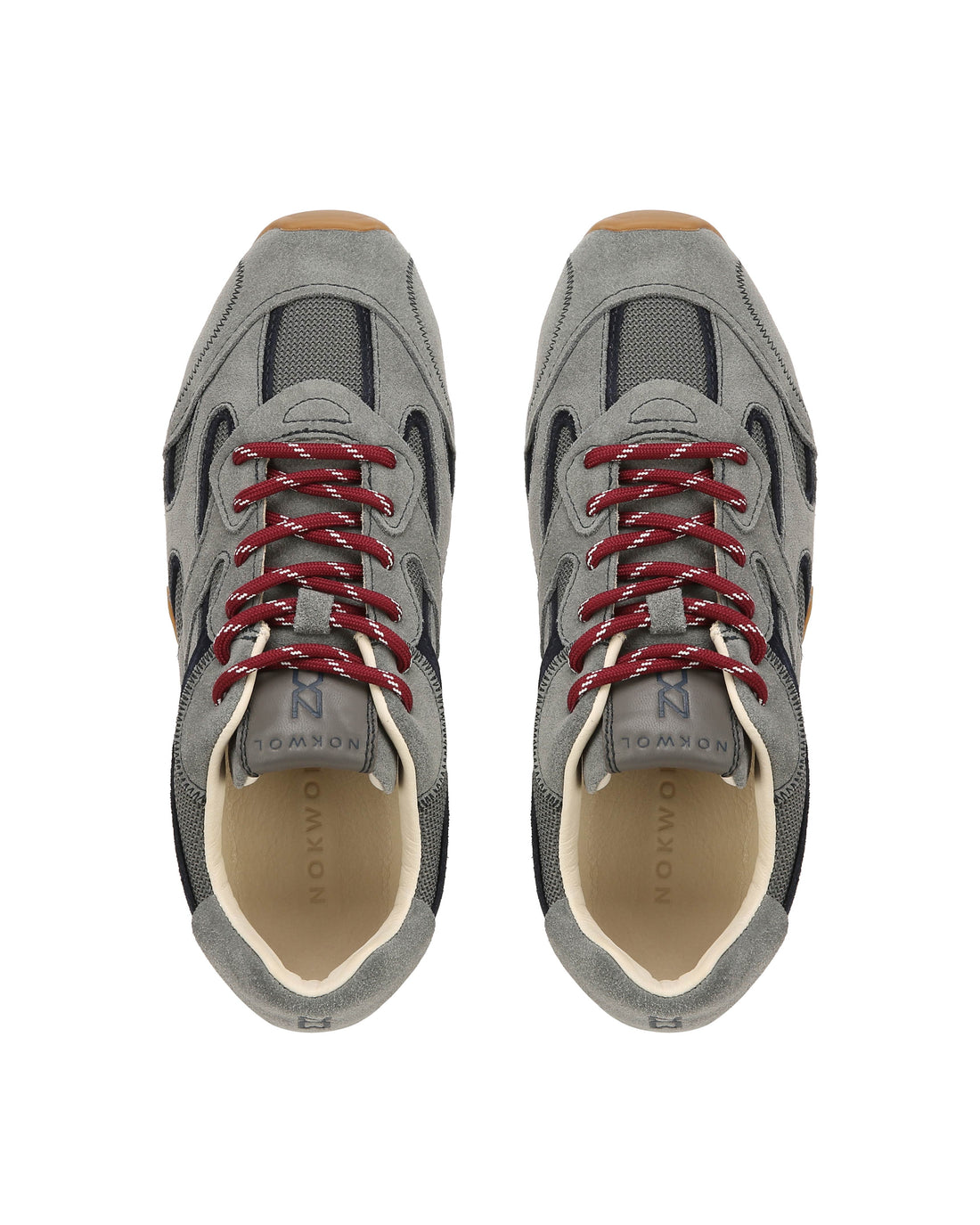 Alpha/Mesh-M Grey/Navy Suede