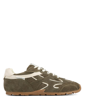 Alpha-M Khaki Suede
