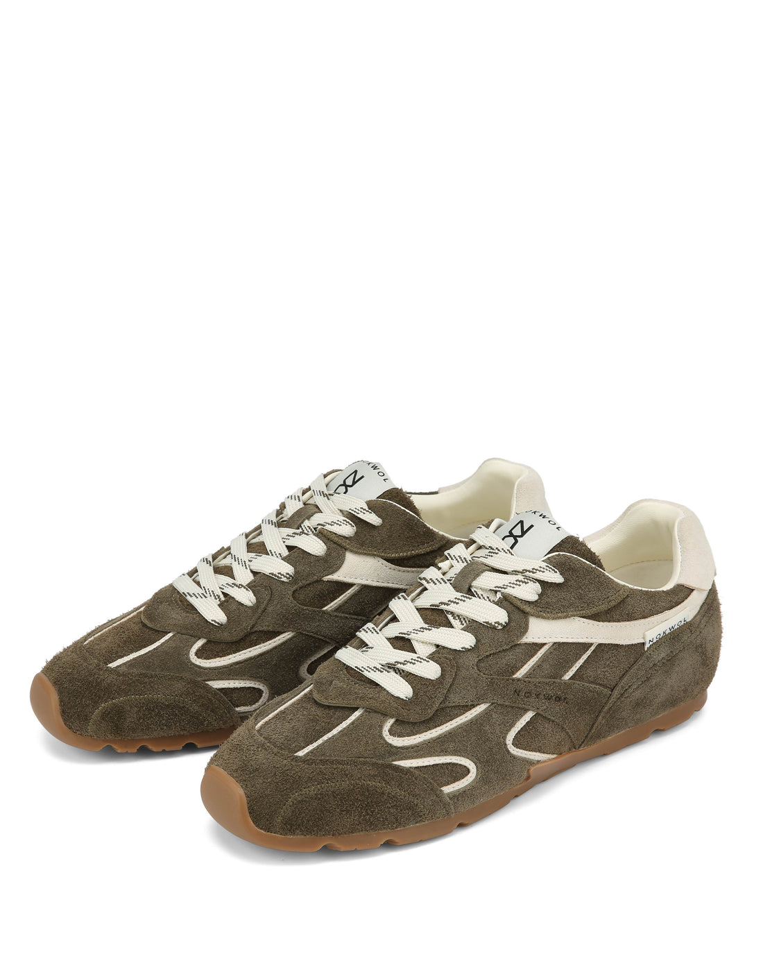 Alpha-M Khaki Suede