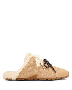 Antalope Mule Beige Suede