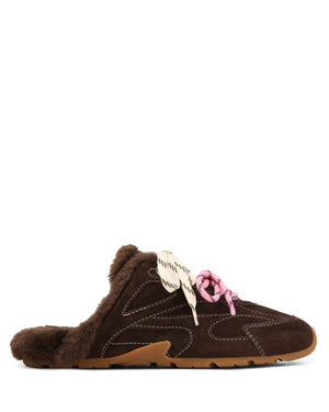Antalope Mule Brown Suede