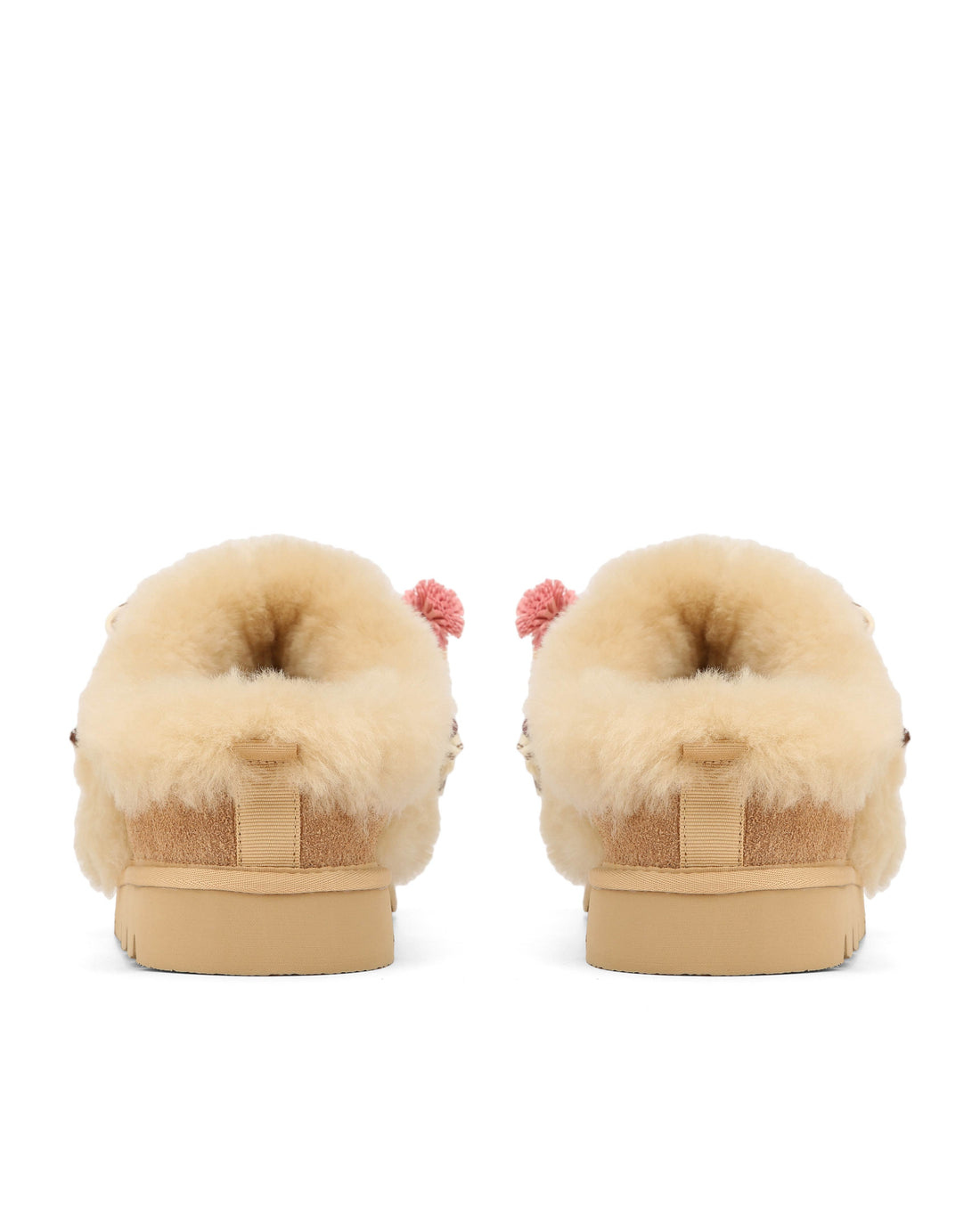 April Beige Hairy Suede