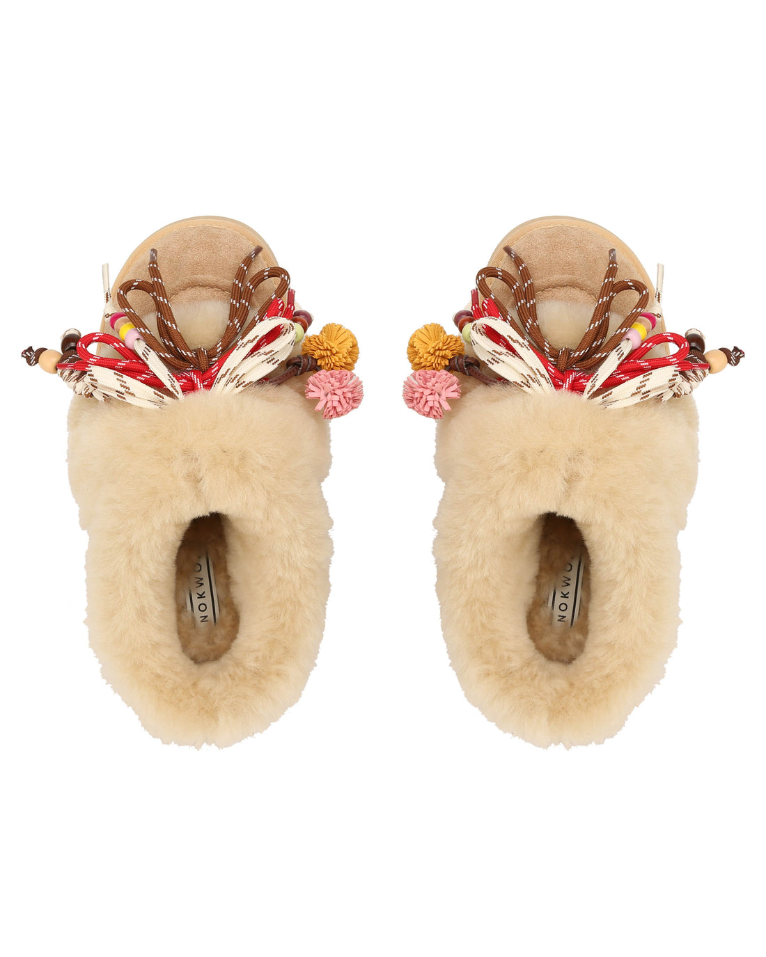 April Beige Hairy Suede