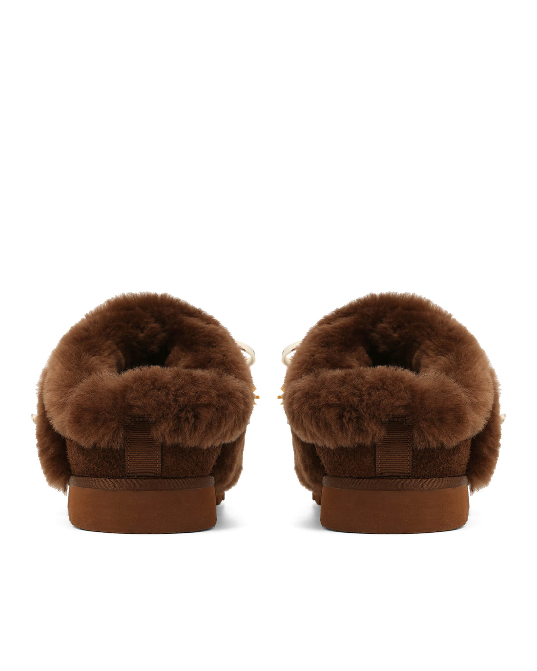 April Brown Hairy Suede