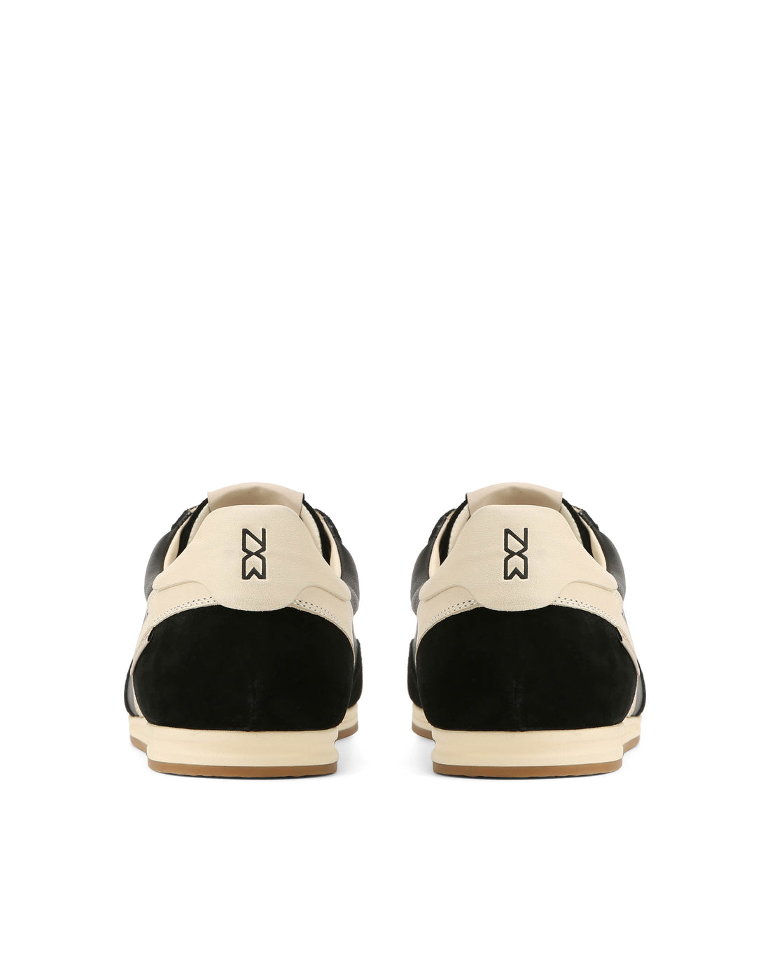 Ari-M Black/Off White Suede/Leather