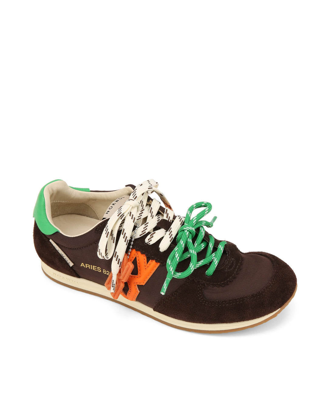 Aries 82 Brown Suede/Nylon