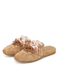 Atlas Slide-M Sandstone Suede Mules - side view