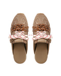 Atlas Slide Mushroom Suede - top view