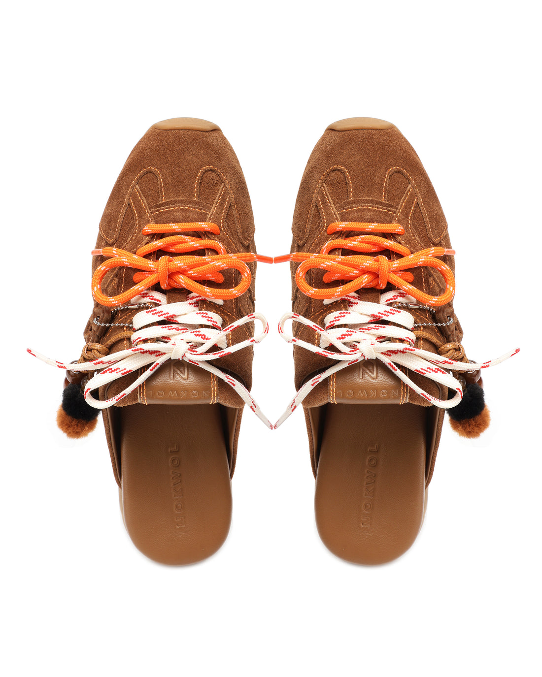 Atlas Slide Tan Suede