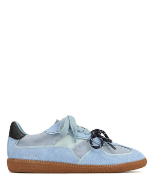 August Blue Hairy Suede