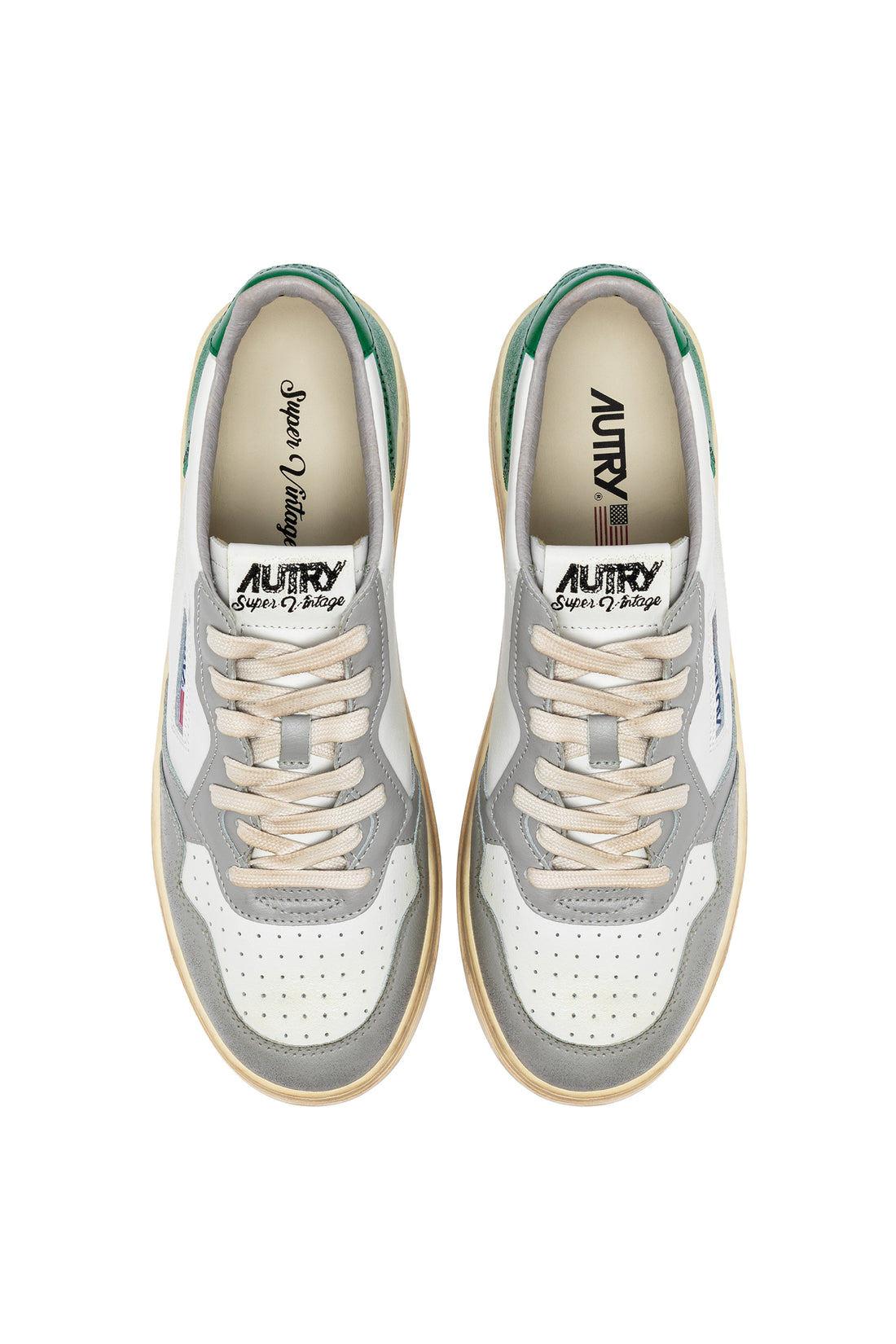 Sup Vint Low Man White/Green/Grey AVLM SV02