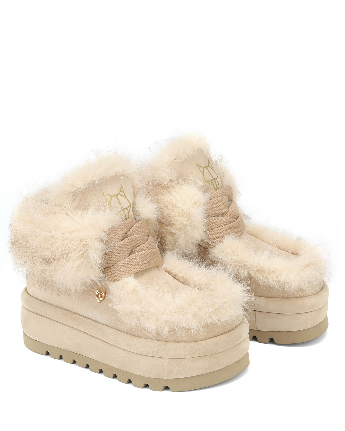 Bambi Ice Faux Fur/Suede