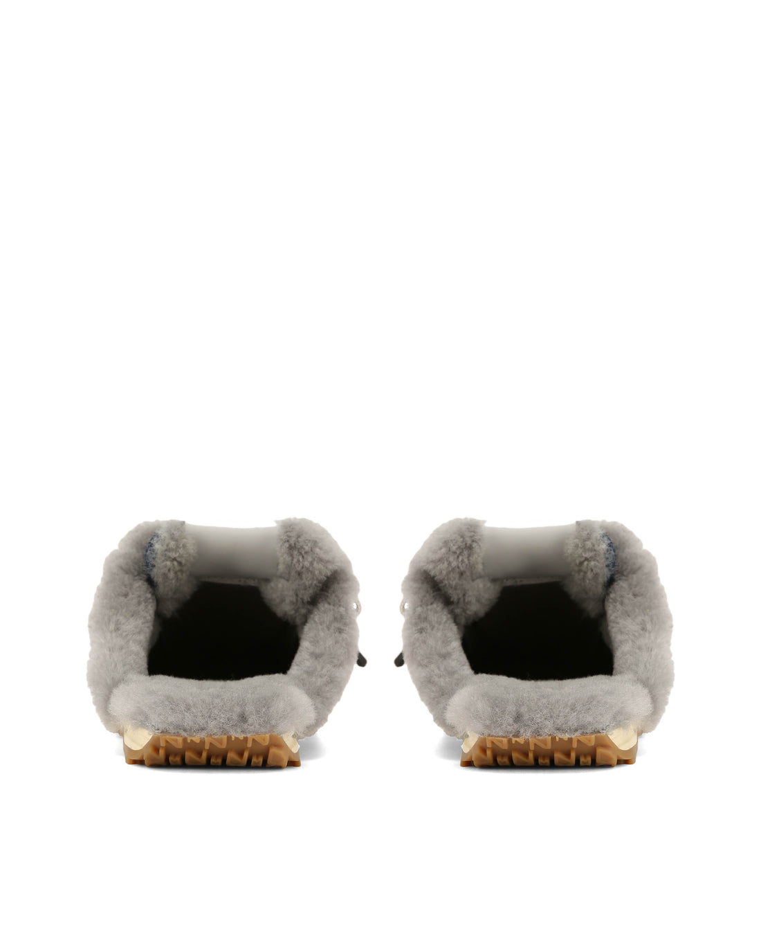 Beat Mule Navy Hairy Suede/Nylon