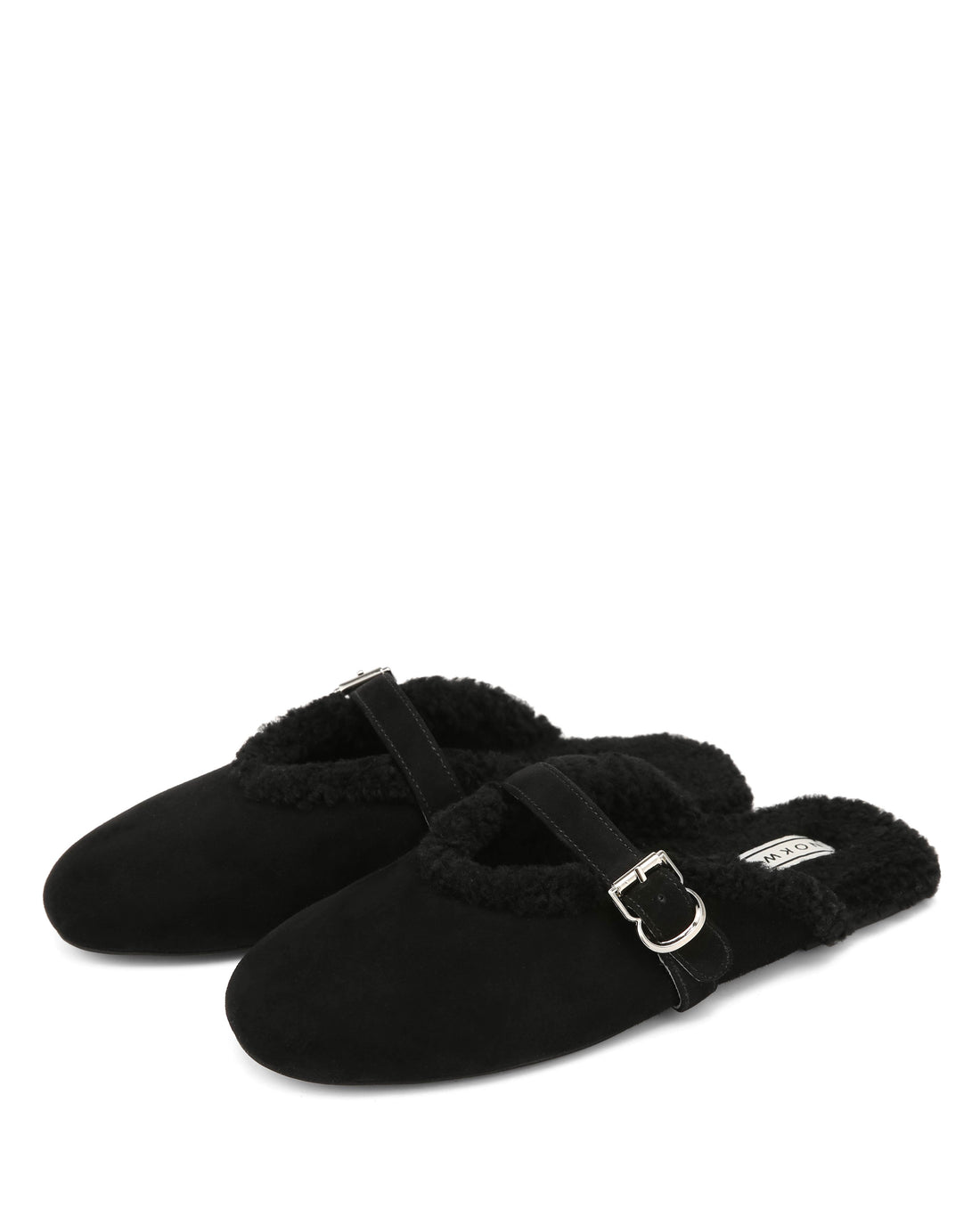 Belle Black Suede