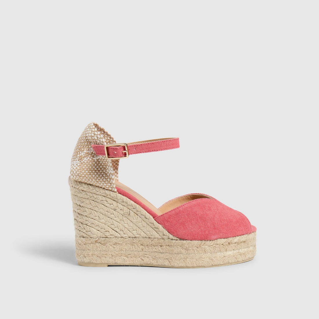 Bianca Wedge Pink Espadrille