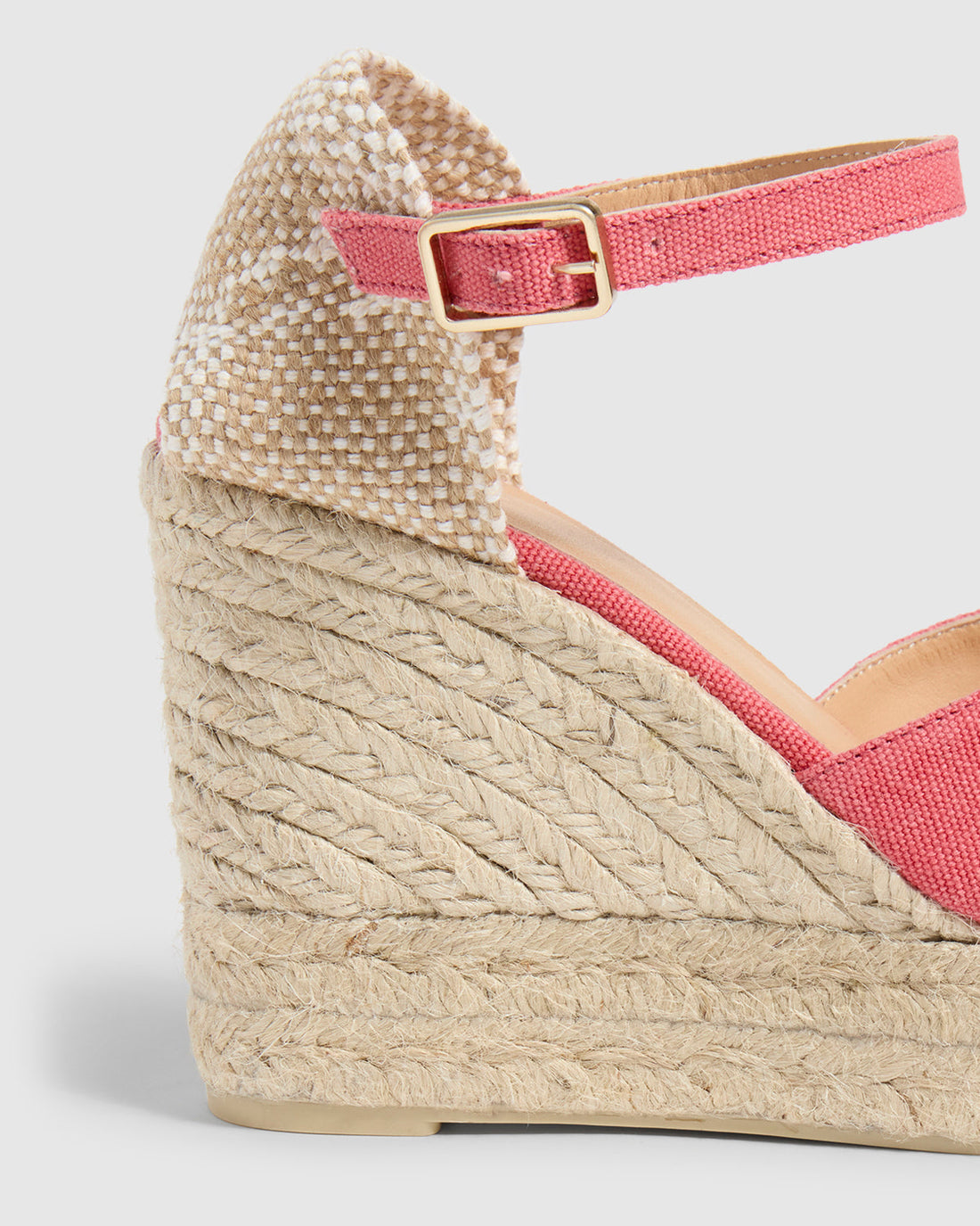 Bianca Wedge Pink Espadrille