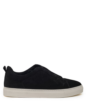 Conor-F Suede Nero/Nero Fur