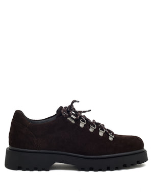 Ridge Dark Brown Suede