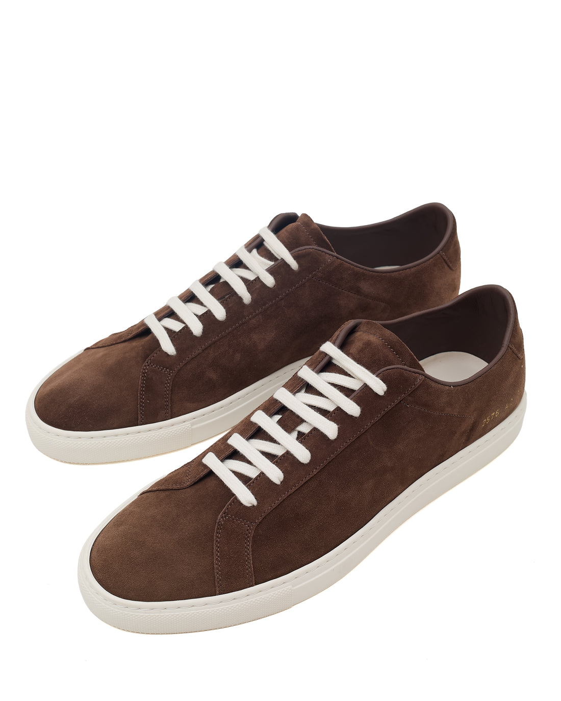 Achilles Slim Premium in Brown Suede 2576 3621