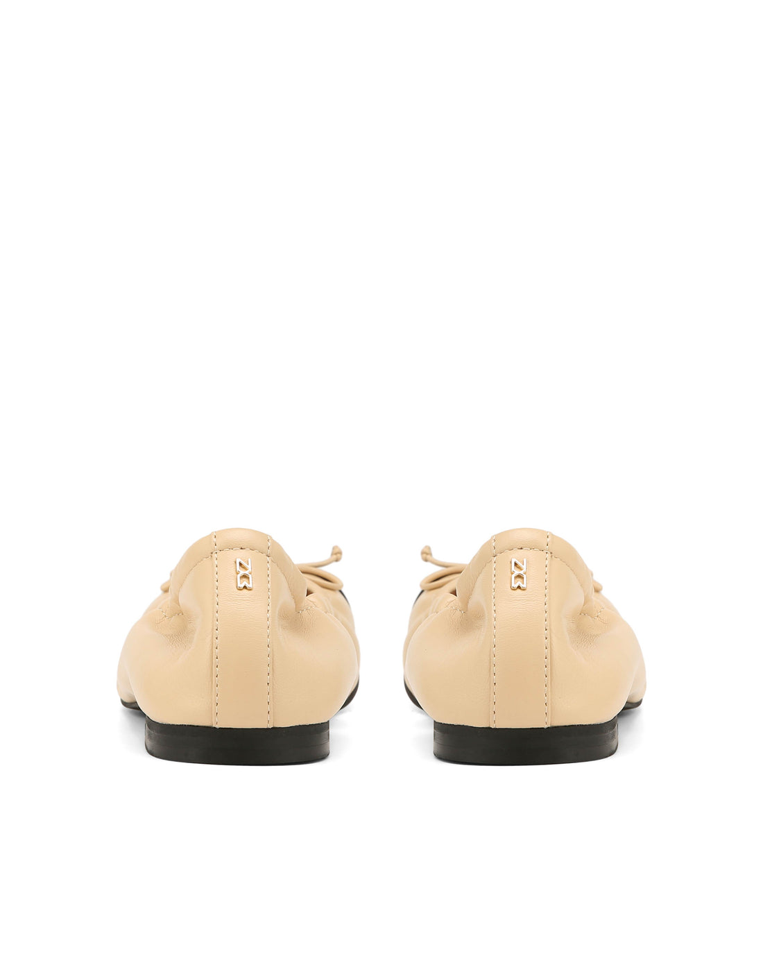 Cambria Beige Leather/Black Toe
